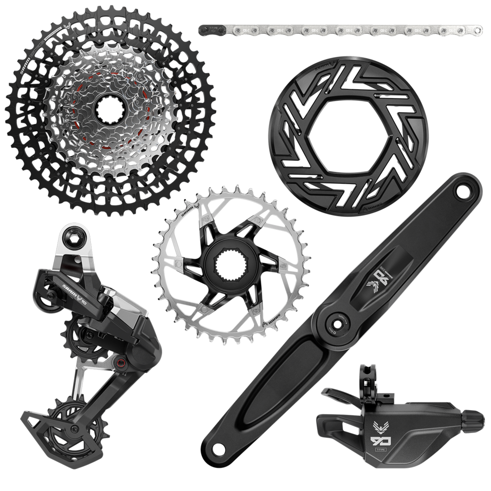 GRUPO EAGLE 90 EMTB T-TYPE DUB 165MM SRAM/BROSE